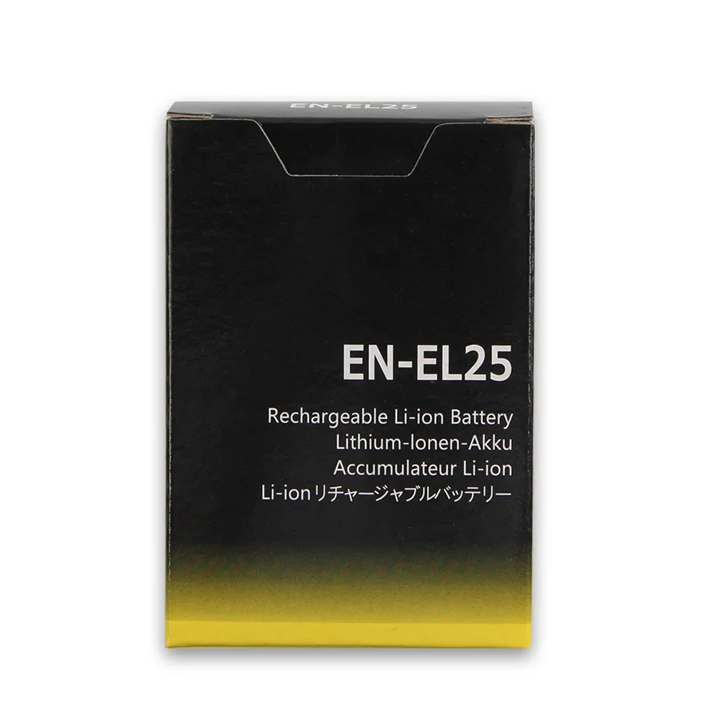 Новая сменная батарея для Nikon ZFC Z30 Z50 EN-EL25 ENEL25 аккумуляторная большой емкости 1120