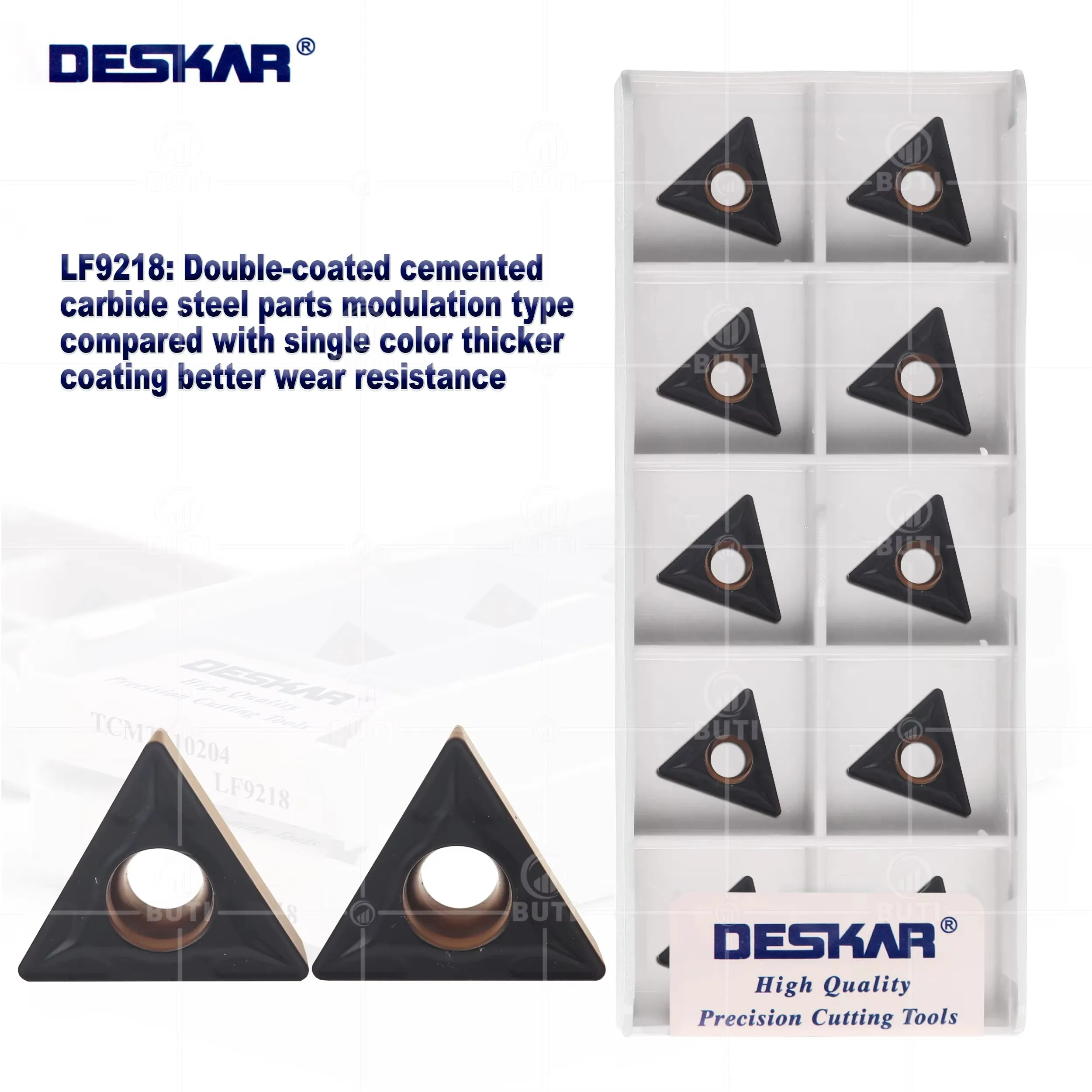 Токарные инструменты DESCAR TCMT LF9218