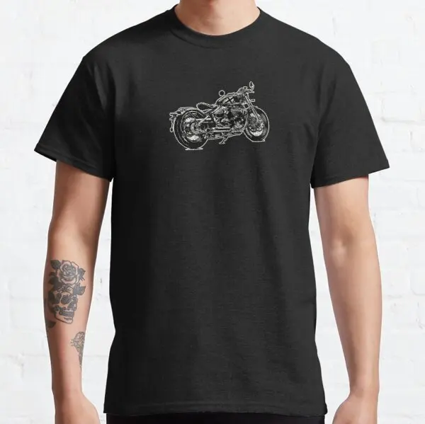 

Triumph Bonneville Bobber 2020 Bobber Bike for dark backgrounds t shirt for BMW Ghezzi KTM Gilera Benelli MV CFMOTO