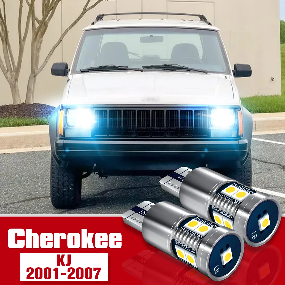 

2pcs Parking Light Accessories LED Bulb Clearance Lamp For Jeep Cherokee KJ 2001 2002 2003 2004 2005 2006 2007