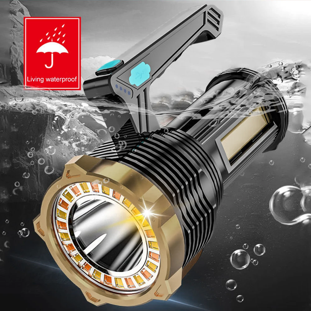 

Фонарики для кемпинга с зарядкой от USB, 8 режимов