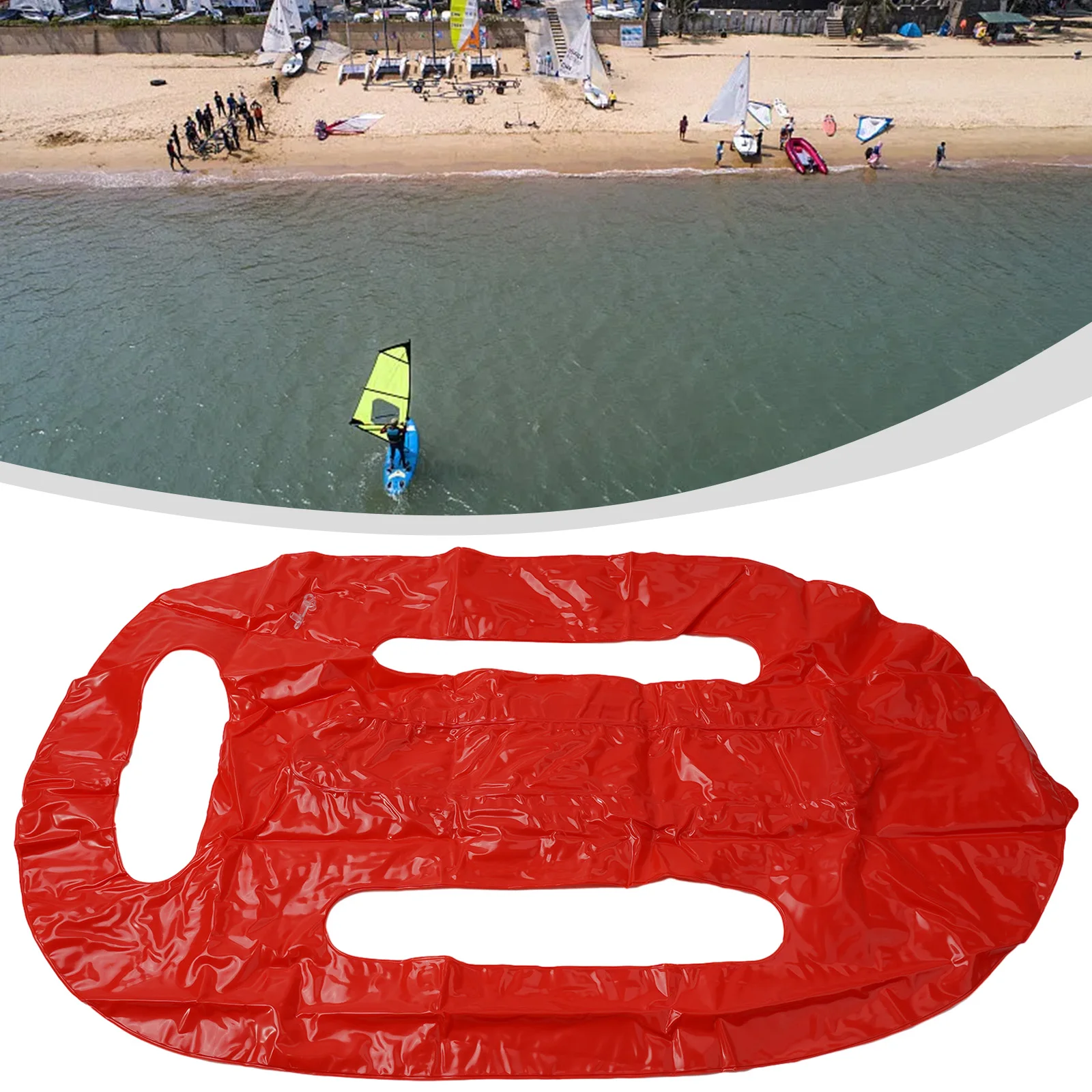 

High Quality Floating Board Paddle Board 17x15x2cm 1pc Beach Float Board Kids Practice Surfboard Swimming With Handles