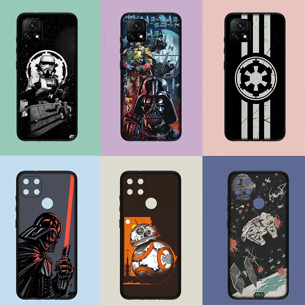 S-звезды Yodas W-Wars Дартс-вадеры для Motorola Moto E32 G22 G9 G30 G50 G60 G51 G52 G41 G42 G71 E7 G100 G10 G20 чехол