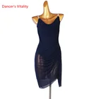 Платье для латиноамериканских танцев, одежда для тренировок, танцевальная одежда для румбы, самбы, ча-ча, одежда для детей и взрослых для соревнований по Латиноамериканскому танцу, наряд