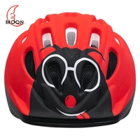 moon safety riding helmet cycling scooter capacete cycle kids bike helmets for boys and girls