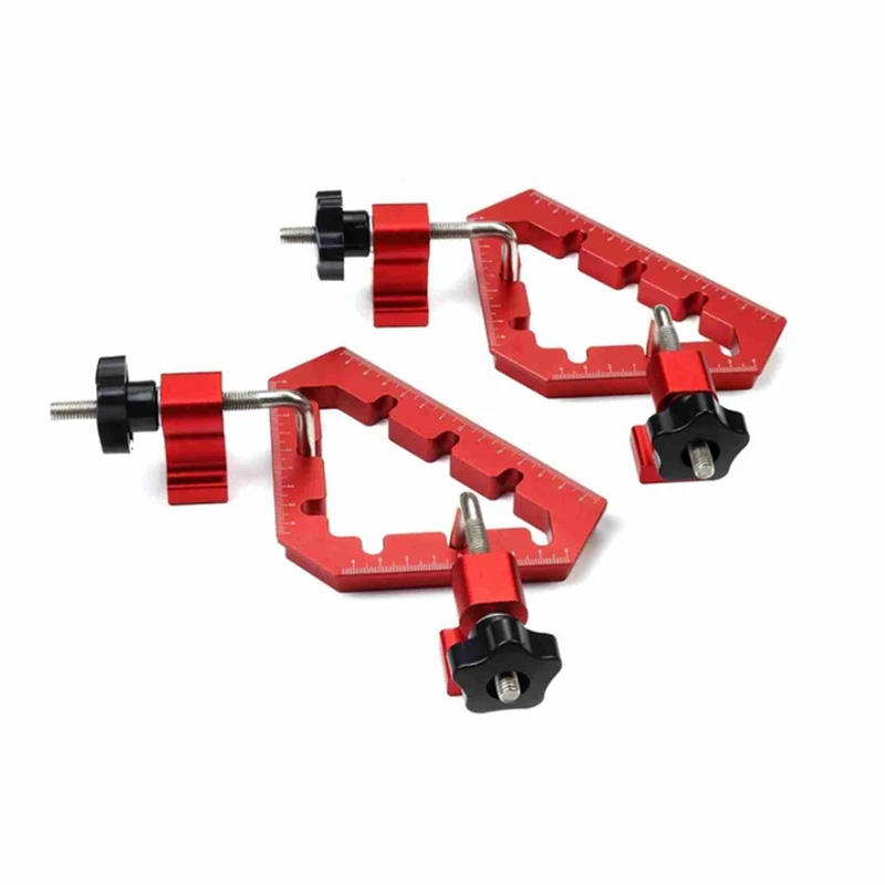 

45/90 Degrees Auxiliary Fixture Splicing Board Positioning Panel Fixed Clip Square Ruler Woodworking Tools