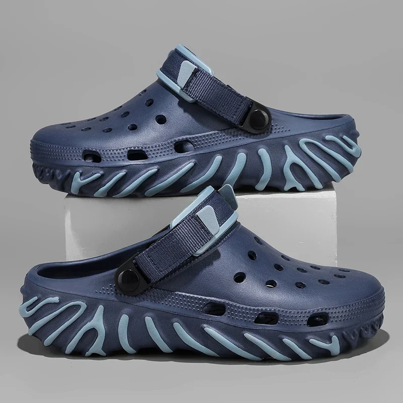 Шлепанцы мужские для дома мягкие сандалии летняя обувь взрослых 2024