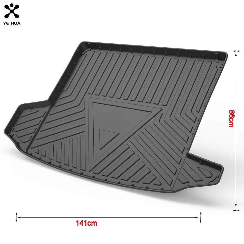 

Specialized For Audi Q3 12-21 Durable Waterproof Trunk Mat TPO Custom Floor Mats Protection Carpet Car Accessories Modified