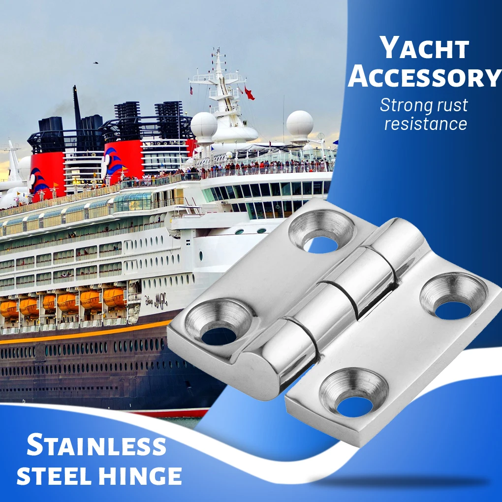 

Морской дверной шарнир, модифицированный фитинг, сверхмощные соединительные петли из нержавеющей стали, сменные фурнитуры для лодки, аксессуары