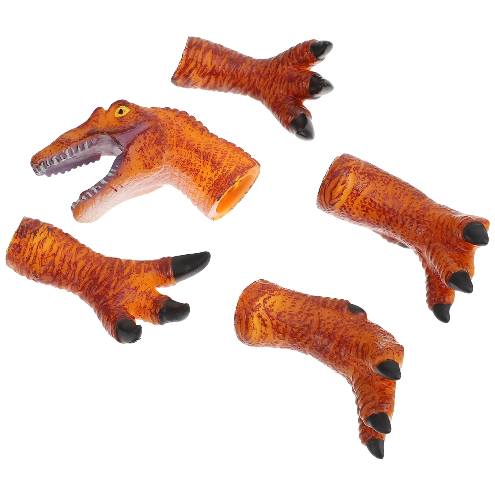 

5Pcs Hand Puppet Model Animal Hand Puppet Cosplay Puppet