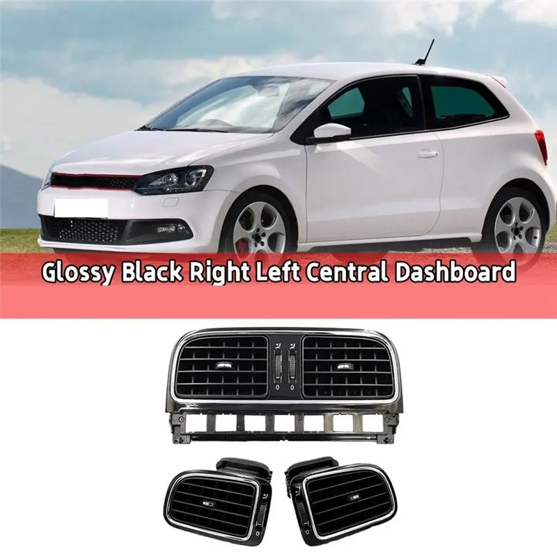 Фото L96A 6RD819728 C Крышка решетки воздуховода кондиционера для VW Polo 2011-2018 6R0 819 728 №5