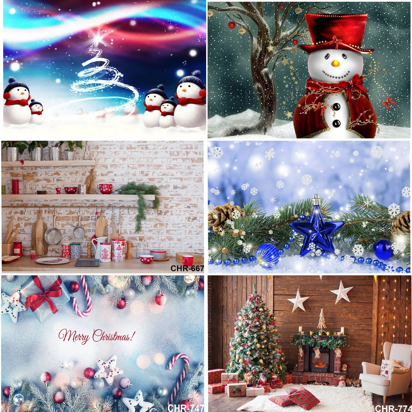 

Merry Christmas Backgrounds Snowman Winter Photography Banner For Children Portrait Gifts Presents Studio Photo Props Backdrops