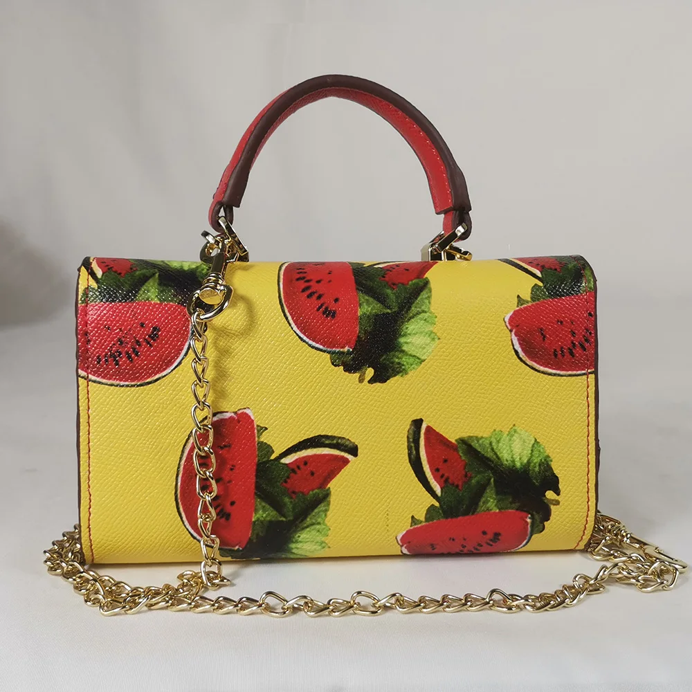 Сумочка для вечеринок Универсальная сумка-мессенджер Квадратная с цветочной