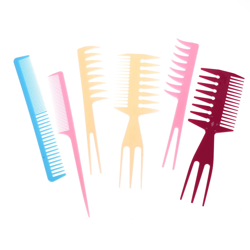 S Plastic Brush Combs Anti-static Hairbrush Modelling Tools