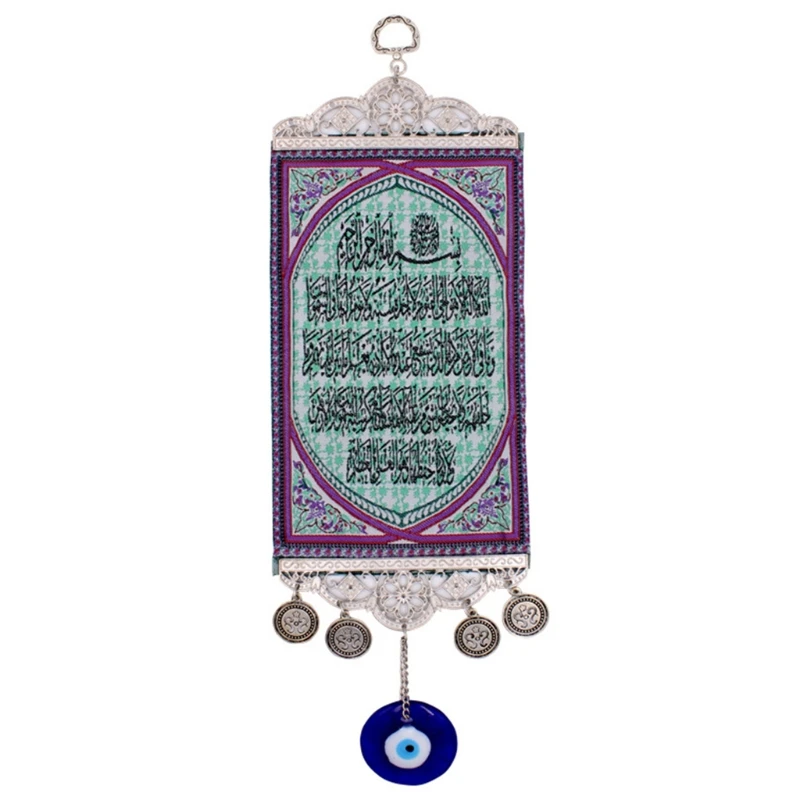 

Турецкий амулет с синими глазами, настенный подвесной счастливый кулон, ветряные колокольчики, украшение для сада и дома
