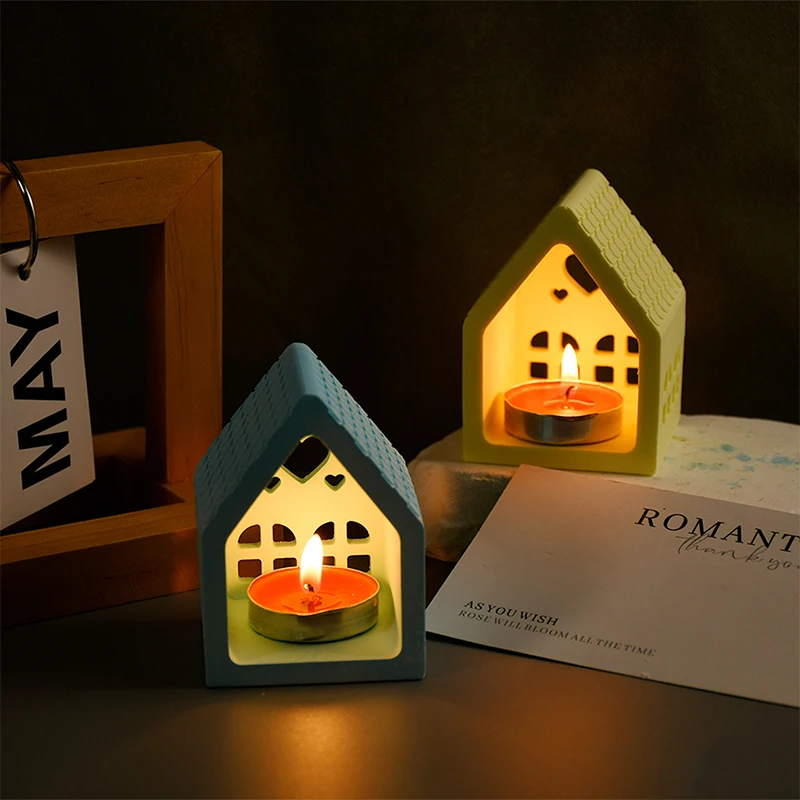 Силиконовая форма в форме дома своими руками для смолы штукатурки и воска —