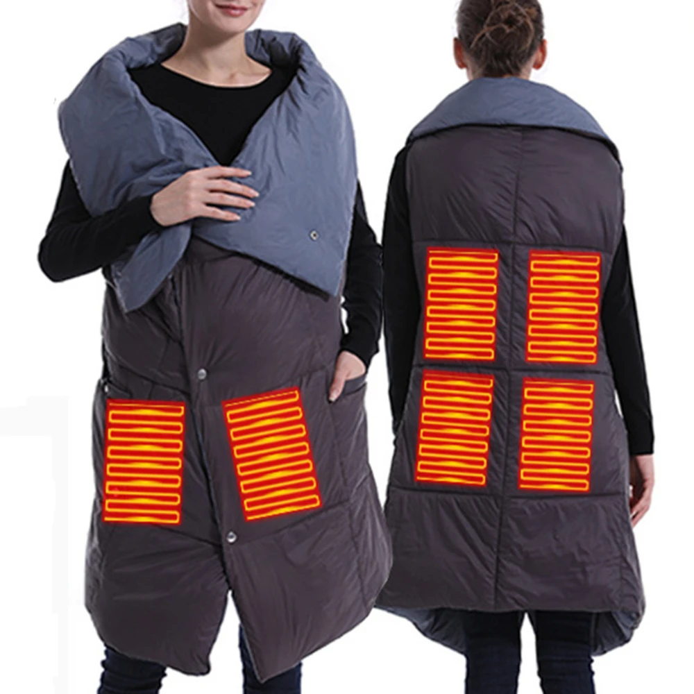 

Женское пальто с подогревом