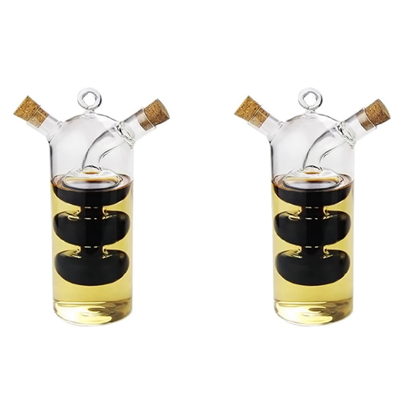 

2 шт., двухслойная бутылка для приправ