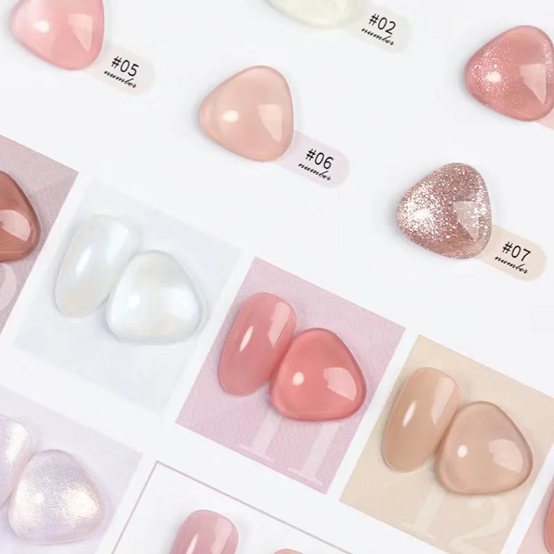 Розовый кристаллический Гель-лак VINIMAY для ногтей УФ-Гель-лак удаляемый