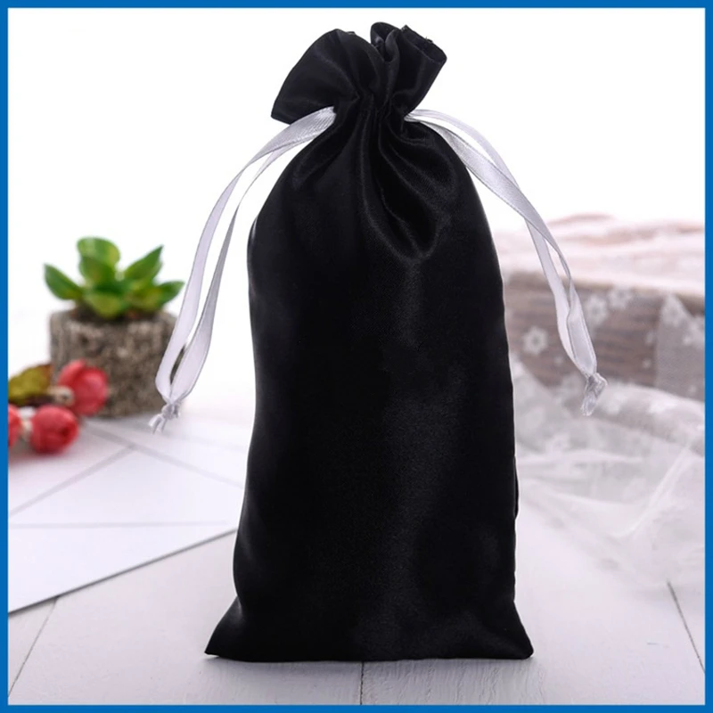 Атласные сумки для упаковки ювелирных изделий макияж свадебный подарок