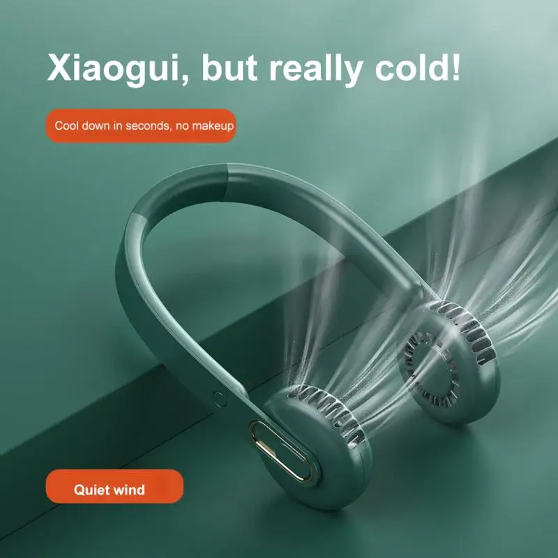 

Мини-вентилятор портативный бесшумный для спорта, с зарядкой от USB
