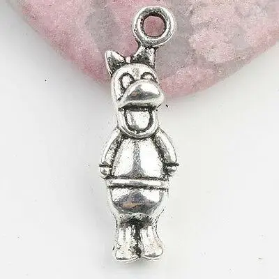 20 шт. 23x7 мм отверстие: 2 подвески в виде мультяшных животных EF0041