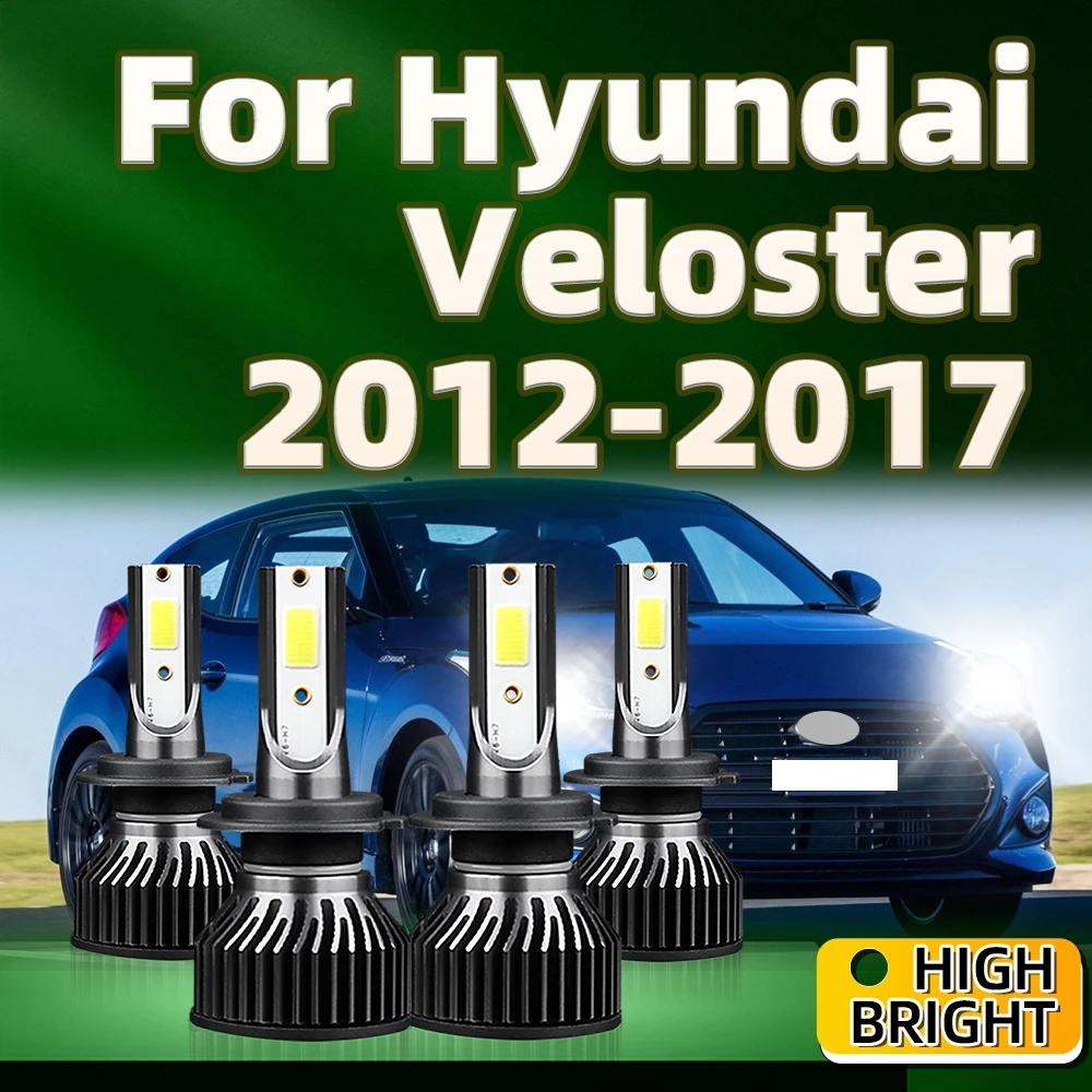 

4 шт., Автомобильные светодиодные лампы 6000K, 130 Вт