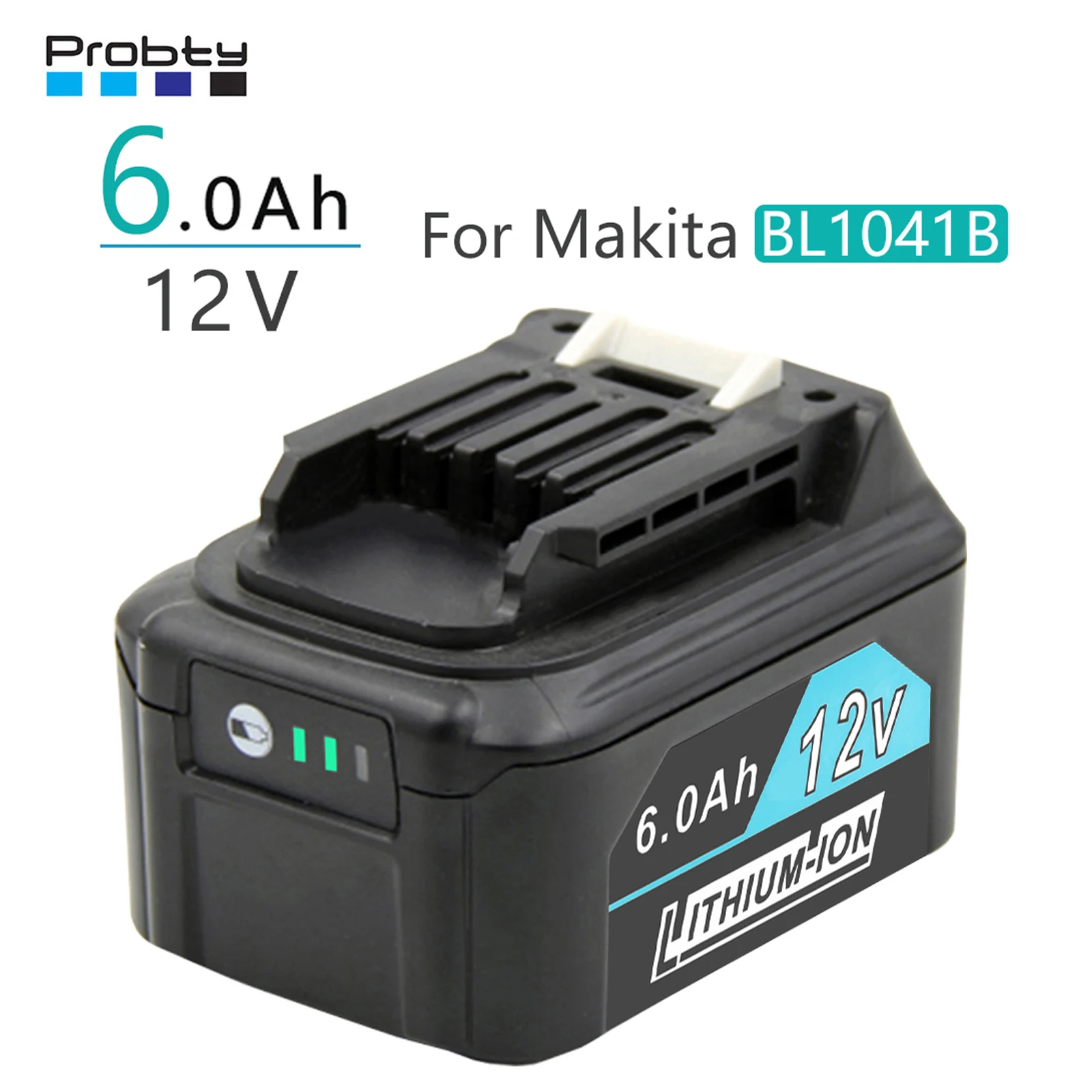 Аккумуляторная батарея 6000 мАч, сменная батарея для электроинструментов Makita BL1021B BL1041B BL1015B BL1020B BL1040B