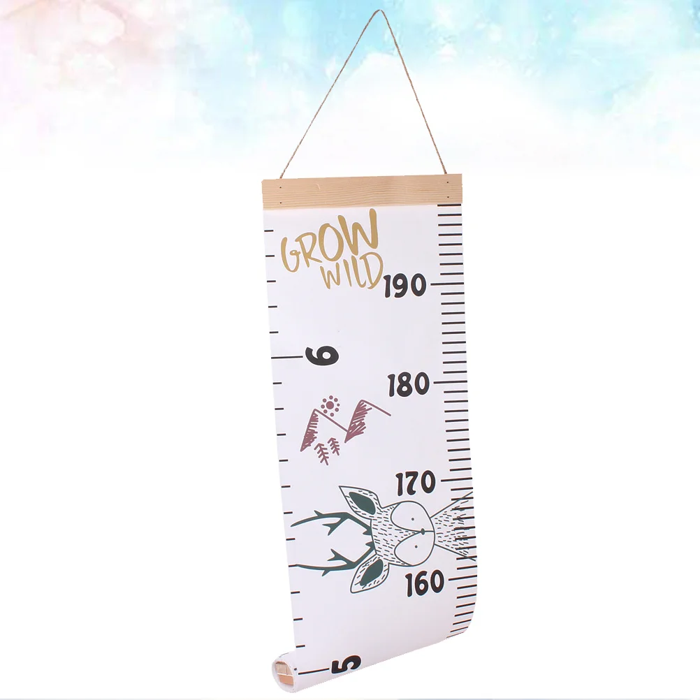 

Chart Growth Height Child Baby Kids Birthday Measuring Cloth Hanging Gift Wall Ruler Childrenwooden Percentile Sticker