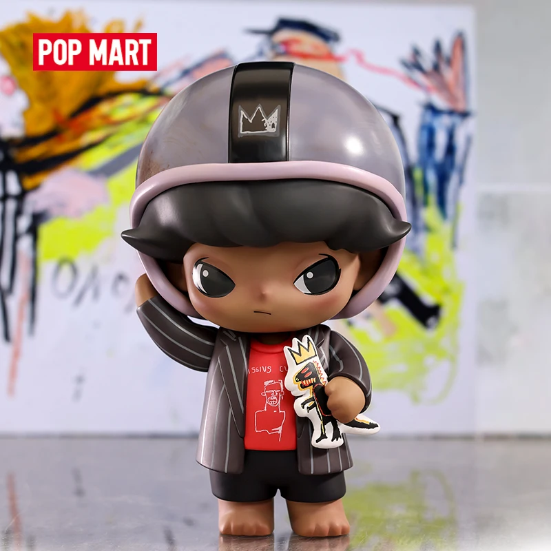 

DIMOO X JEAN-MICHEL BASQUIAT 001/002 Figurine 200% Action Toy Birthday Gift Kid Toy POP MART Big Baby Figure Toy Gift Blind Toys