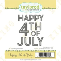 happy 4th of july silicone stamps diy scrapbook diary decoration embossed paper card album craft template 2022 new arrival