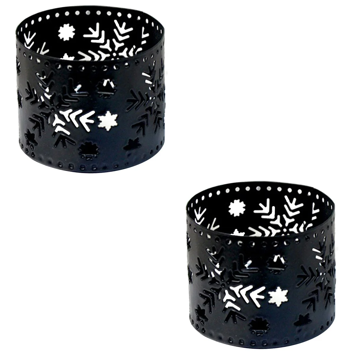 

Holderchristmas Metal Wintercenterpiece Tea Light Iron Hollow Decorative Mini Wrought