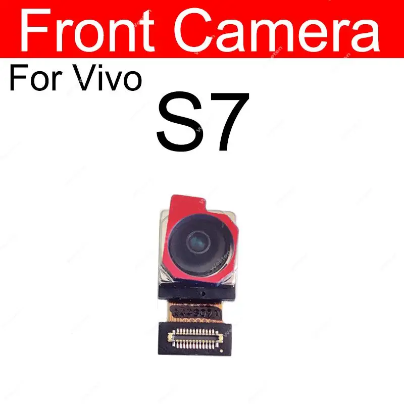 Фото Передняя камера для селфи для Vivo S7 S9 S10 S10 Pro V2020A V2072A V2121A, маленькая фронтальная камера, гибкий кабель, детали №2