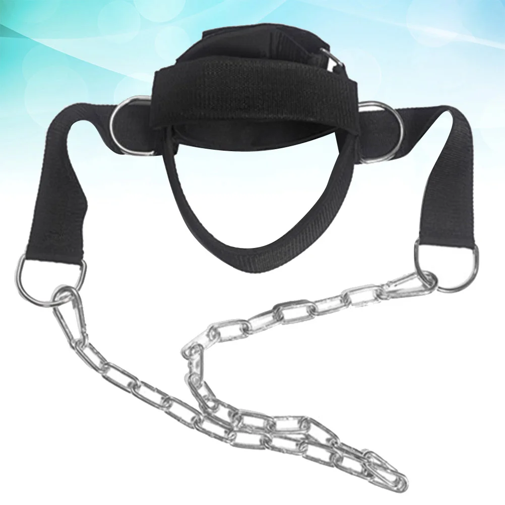 

Decompression Back Belt Exercise Neck Weight Harness Neck Lifting Harness Head Strap Decompression Back Belt for Weight