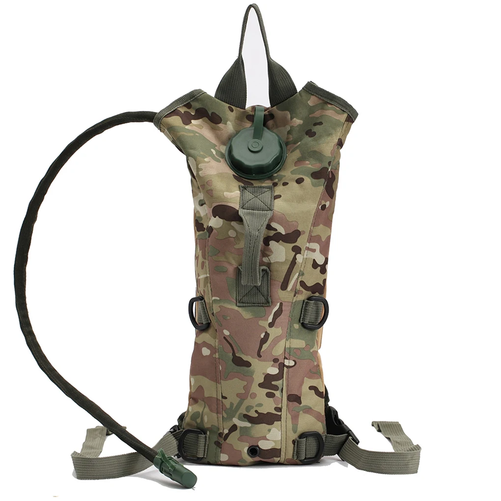 3L Tactical Backpack Water Bag Hydration Bottle Pouch Bag for Camping Hiking