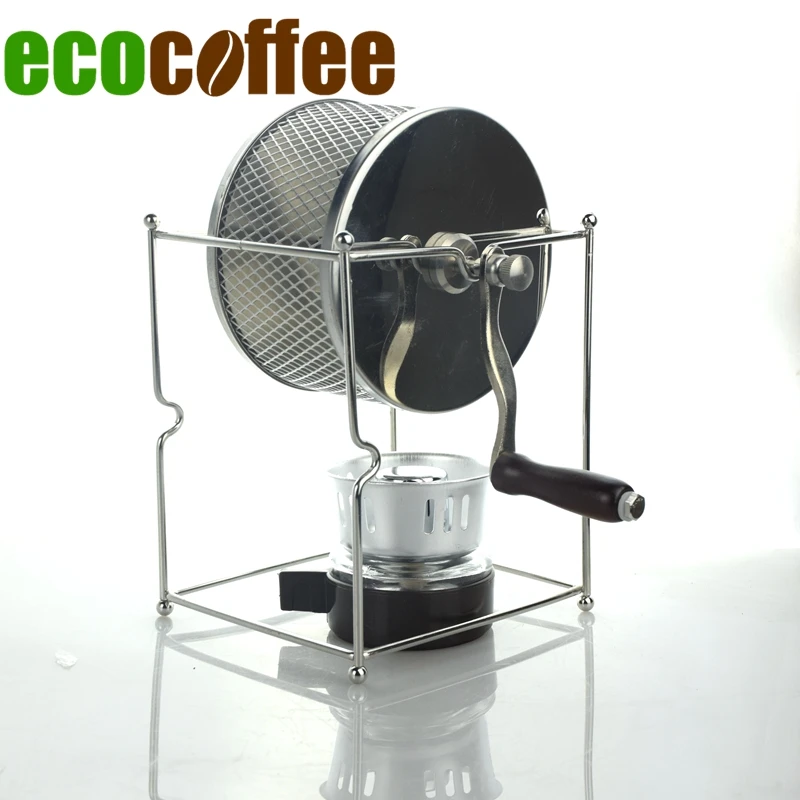 Electrical Coffee Roaster 40W 220V/110V EU Plug Barista  Maker 304 Stainless Steel 110V/220V ECOCOFFEE Slivery Burner 300G enlarge
