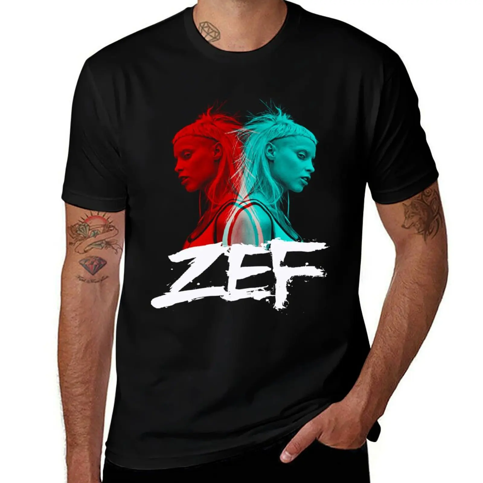 Zef Lifestyle Die Antwoord Cool No Regrets Yolandi Visser Ninja Cadeau футболка роскошная милые топы спортивные