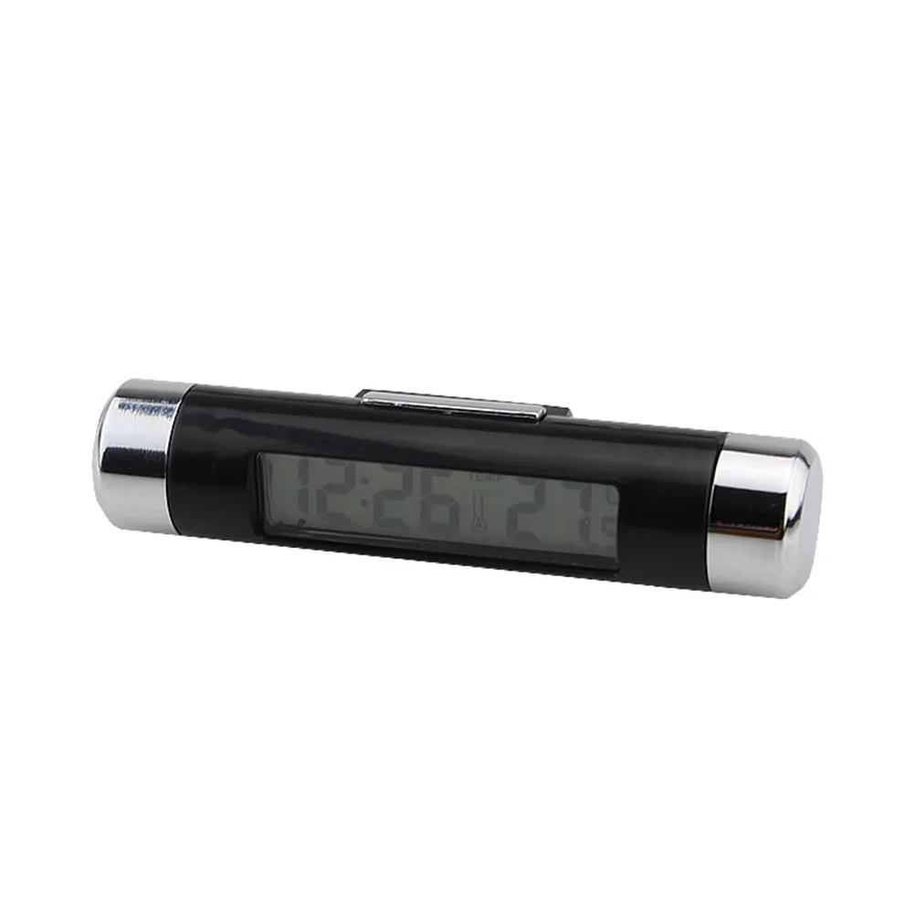 

2 in 1 Digital LED Car Clock Celsius Temperature LCD Backlight with