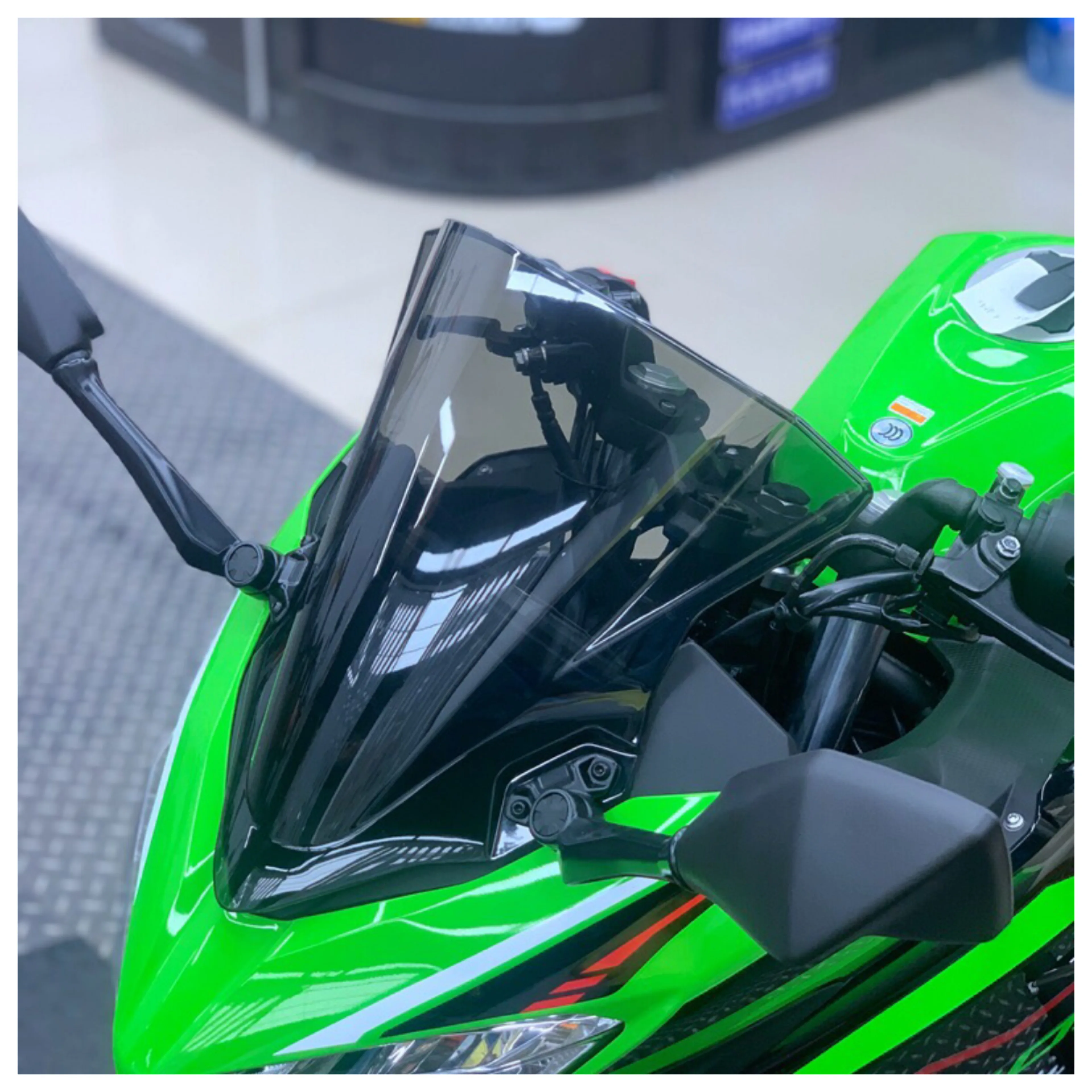 Ветровое стекло для мотоцикла Kawasaki Ninja400 Ninja 400 EX400 2018 2019 ветровое с двойными
