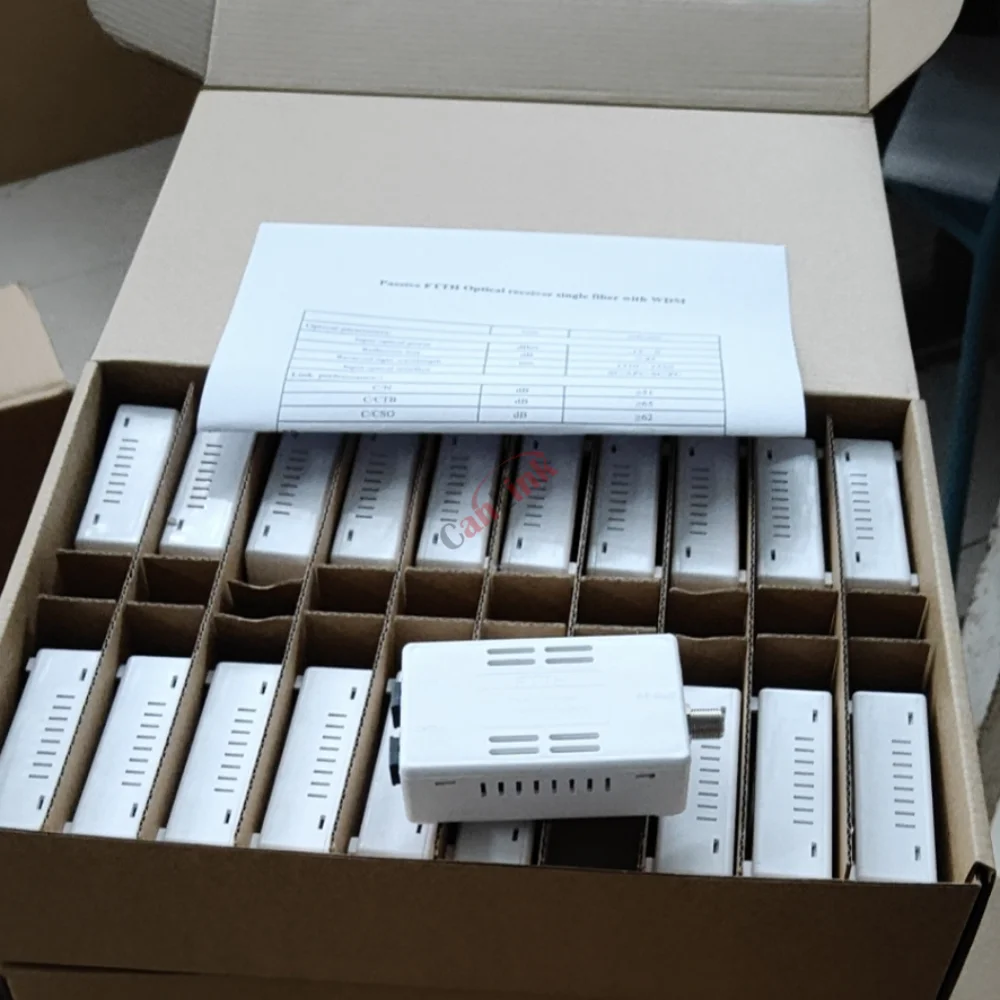 YT-8684-P Mini CATV FTTH Пассивный оптоволоконный приемник с WDM SC-APC/UPC Оптический