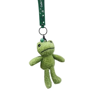 Cartoon Key Chains Smiley Frog Keyring for Women Girls Boys Car Keys Bag Decor E8BE in Pakistan