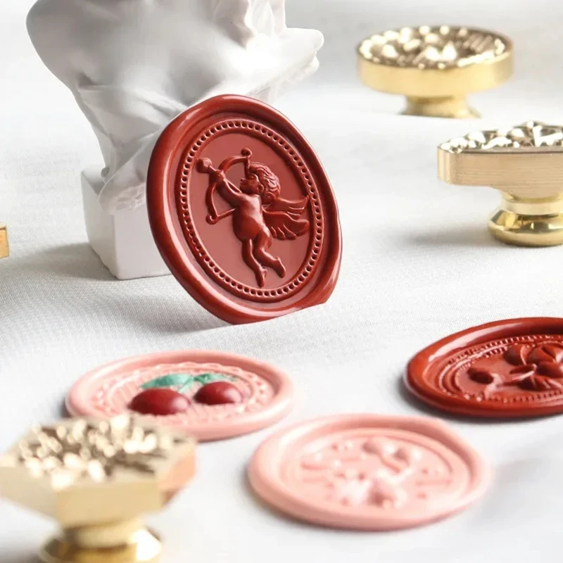 Металлическая сургучная печать тисненые головки сделай сам скрапбукинг