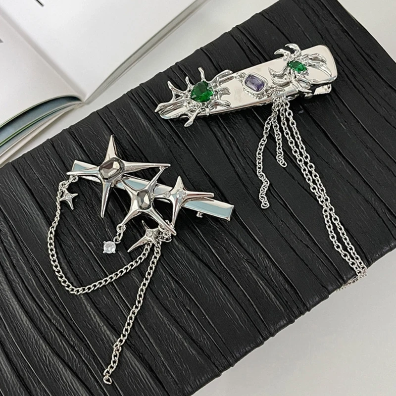 

Duckbills Hair Clip for Girl Hair Ornament Women Star Spider Hair Accessories