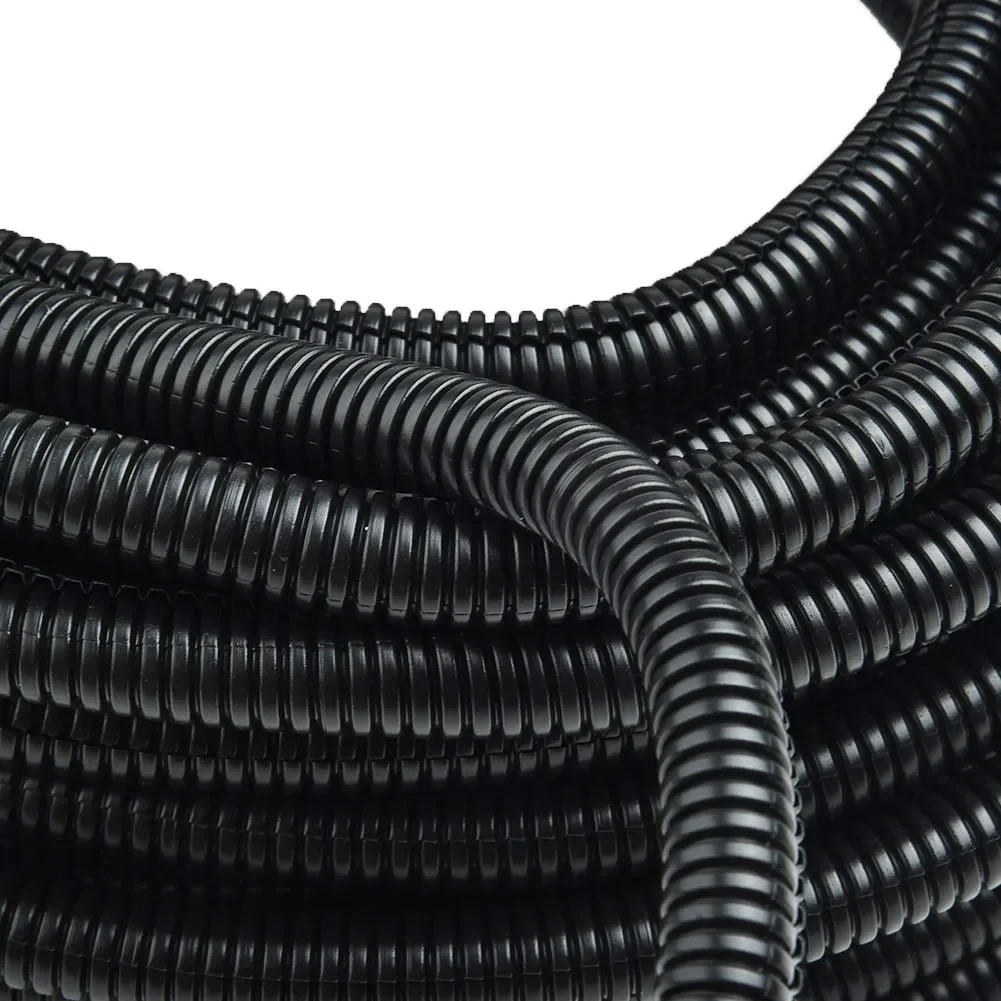 Защитная трубка 1/4 дюйма 3/8 98 футов черная защитная из гофрированного провода
