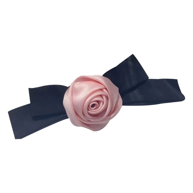

Cute Cloth Flower Shape Hairpins Hot Girls Duckbill Flower Hair Clip Spring Summer Ponytail Bangs Hair Clip for Woman