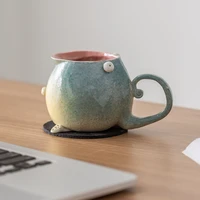 small monster ceramic mug creative personality coffee cup couple cup cup tea cup niche coffee mug