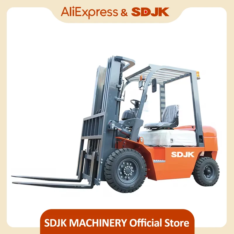 

Дизельный вилочный погрузчик Faetery 10.00 3Tons 5Tons Четыре электрических колеса ПротивалансВнутренний настраиваемый газовый сжиженный нефтяной газ Дизельный вилочный погрузчик