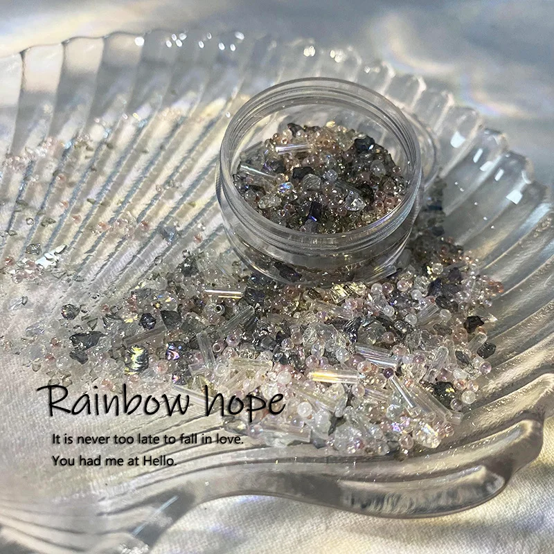 

Модели Netflix, супер-сказочные тонкие блестящие камни для ногтей, упаковка материала для ногтей, бриллианты для ногтей своими руками, ювелирны...