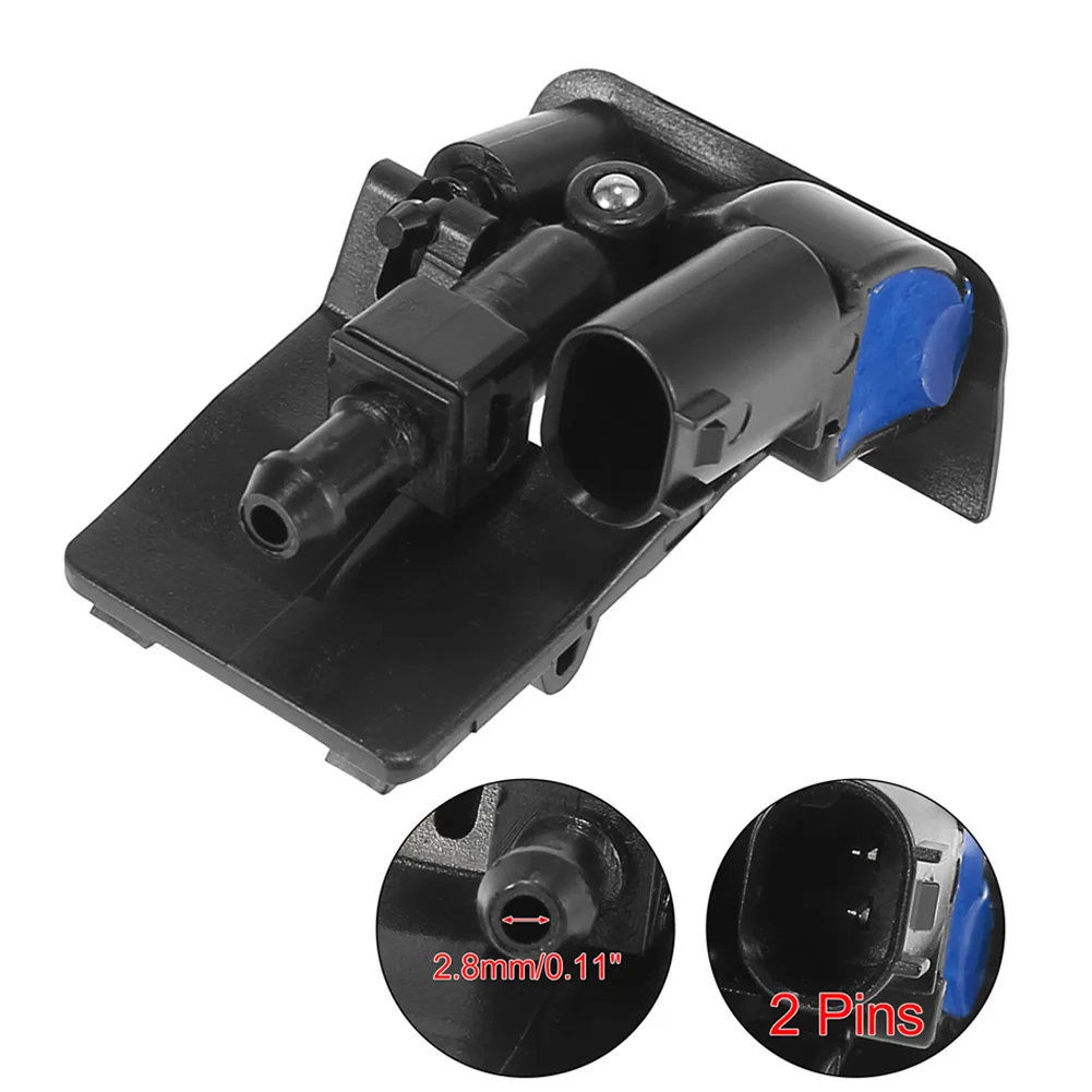 

1pc Car Windshield Washer Spray Nozzle Replacement For X1 Series E84 X6 Series E71 E72 OE:61667183343 Windshield Washer Nozzle