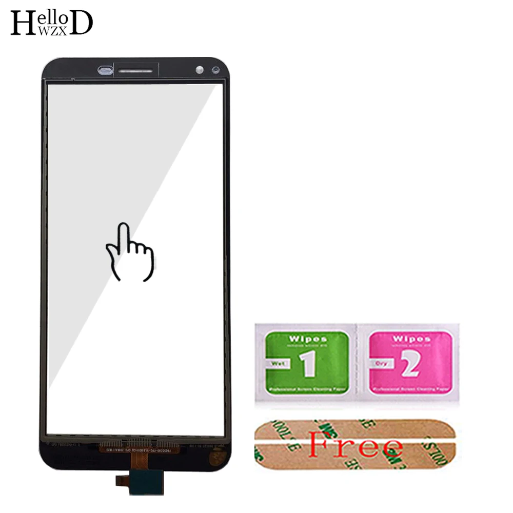 touchscreen front glass panel for cubot r11 touch screen parts digitizer panel lens sensor mobile phone tools free global shipping
